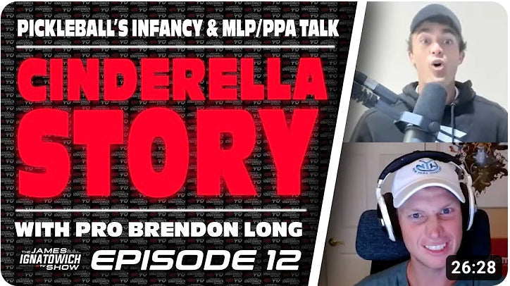 Brendon Long's Fast-Rise to Pickleball Stardom at PPA Selkirk Red Rock Open - James Ignatowich Show on SelkirkTV