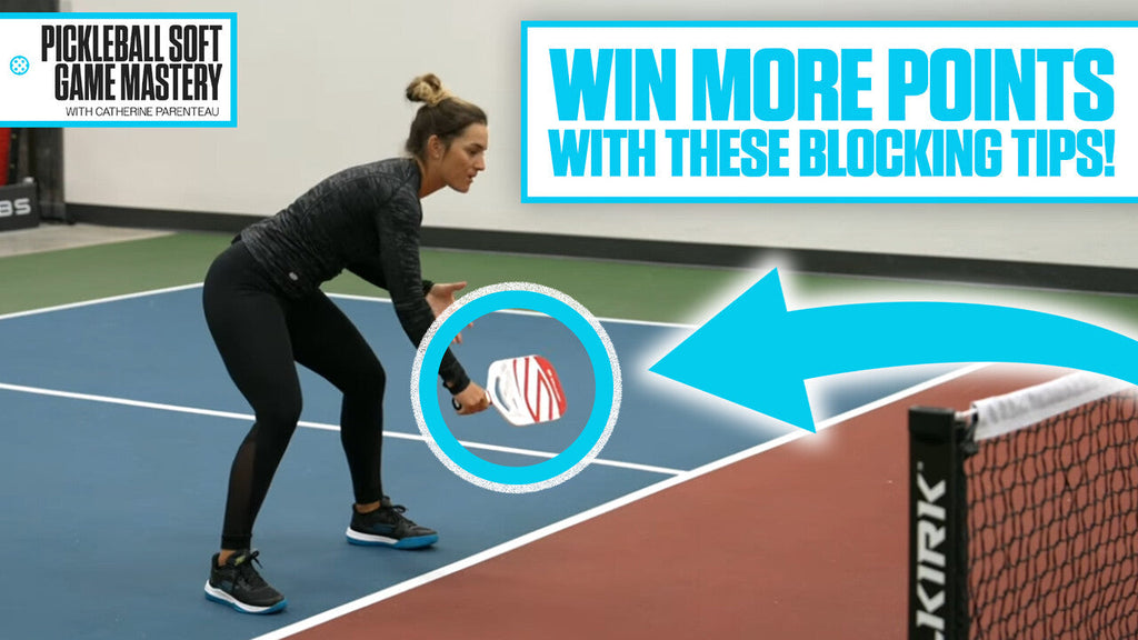 Why you should use the pickleball block volley and how to do it — Tips from pro Catherine Parenteau