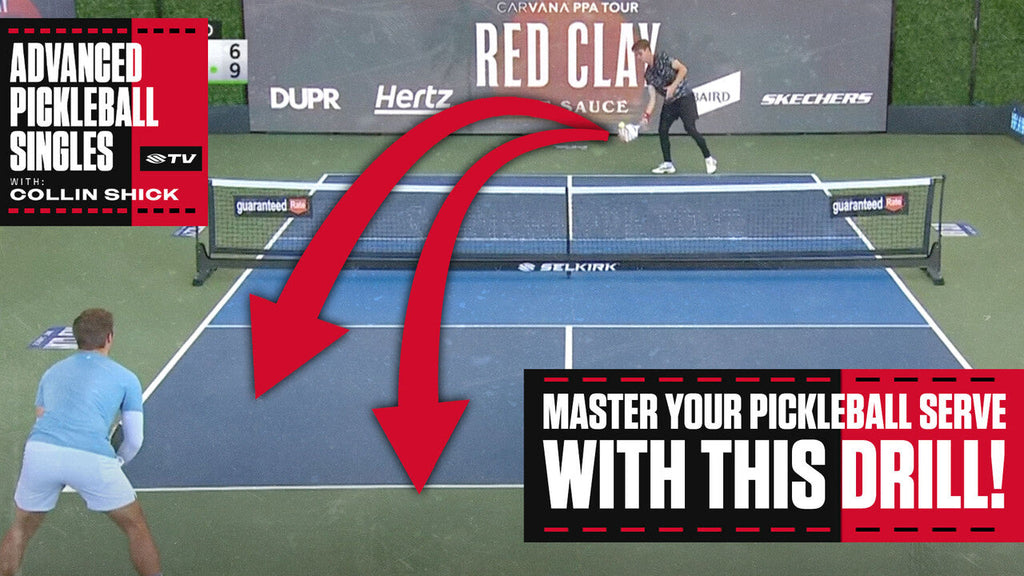 Top tips for improving your pickleball serve: Tips from pro Collin Shick