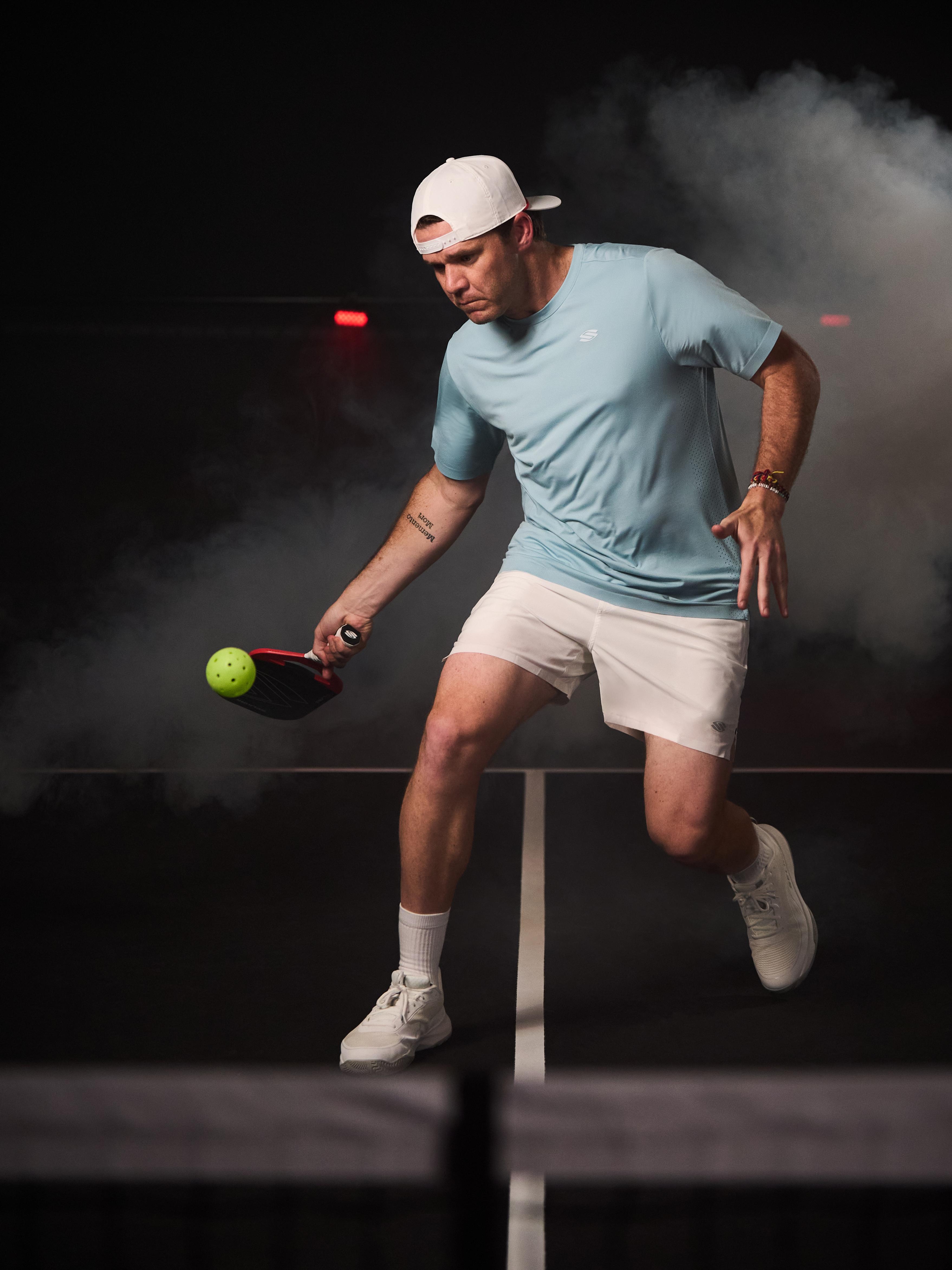Man playing pickleball in Selkirk Sport Men’s Pro Line 5