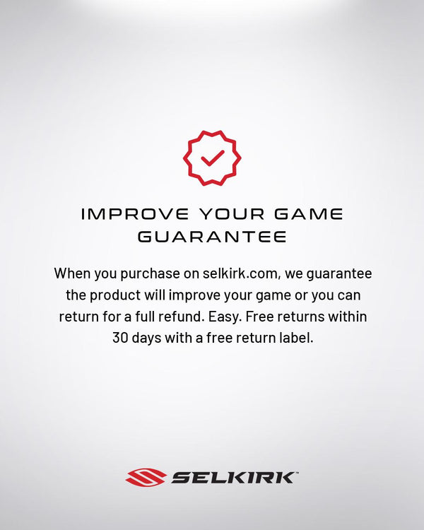 Improve your game guarantee: Return for a full refund within 30 days.