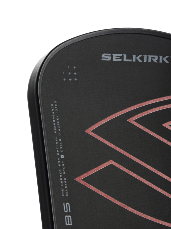 Selkirk LABS Project 008 13mm Tour pickleball paddle with logo and design details.