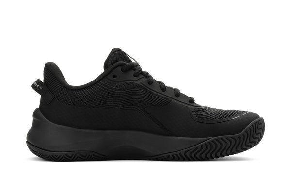 Women's CourtStrike Pro Pickleball Shoes in Blackout color, size 6, designed for pickleball.