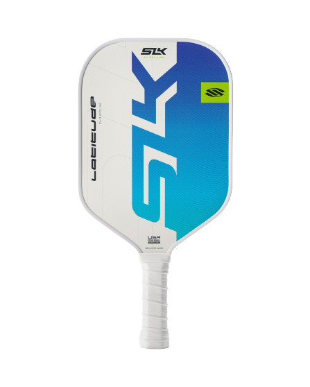SLK Latitude Paddle with blue gradient design and white handle
