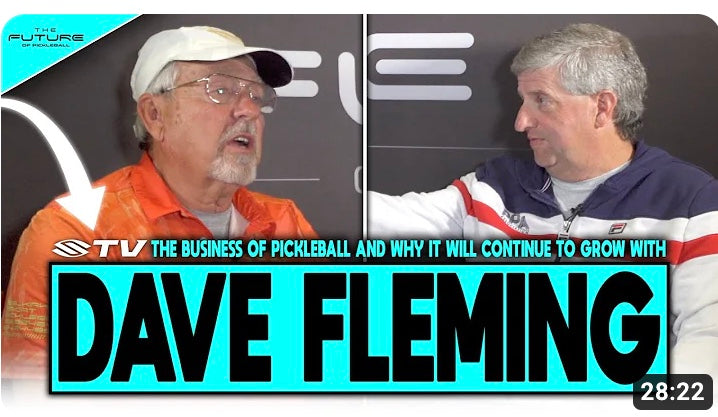 Dave Fleming discussing the business of pickleball, 28:22