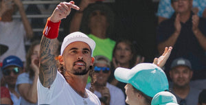 Tyson McGuffin celebrating with Lacy Schneemann at the PPA Newport Beach Doubles Shootout