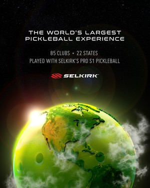 The world's largest pickleball experience: 85 clubs, 22 states, played with Selkirk's Pro S1 pickleball