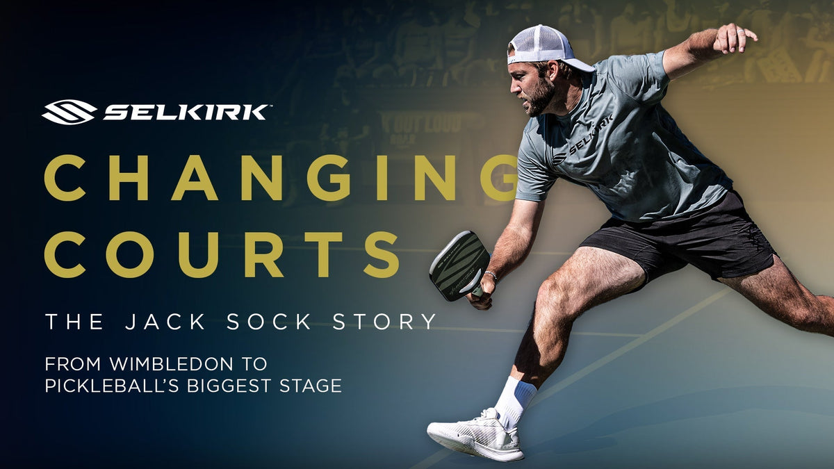 Changing Courts The Jack Sock Story from Wimbledon to pickleball biggest stage featuring Jack Sock playing pickleball