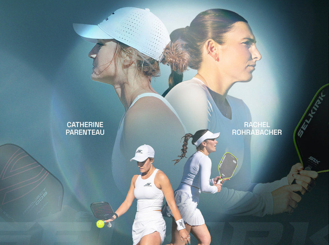 Collage image of Catherine Parenteau and Rachel Rohrabacher