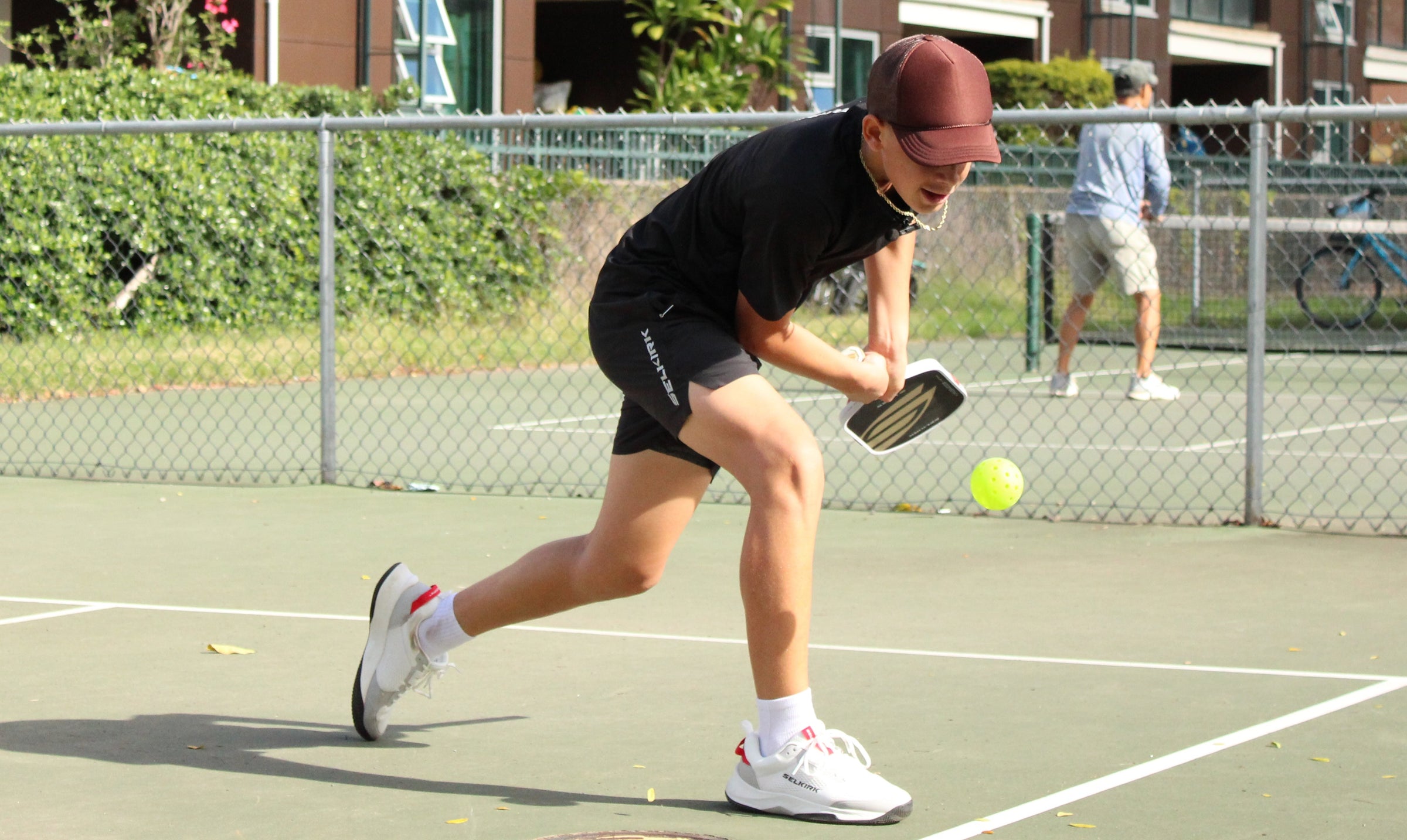 Tama Shimabukuro goes for the ATP