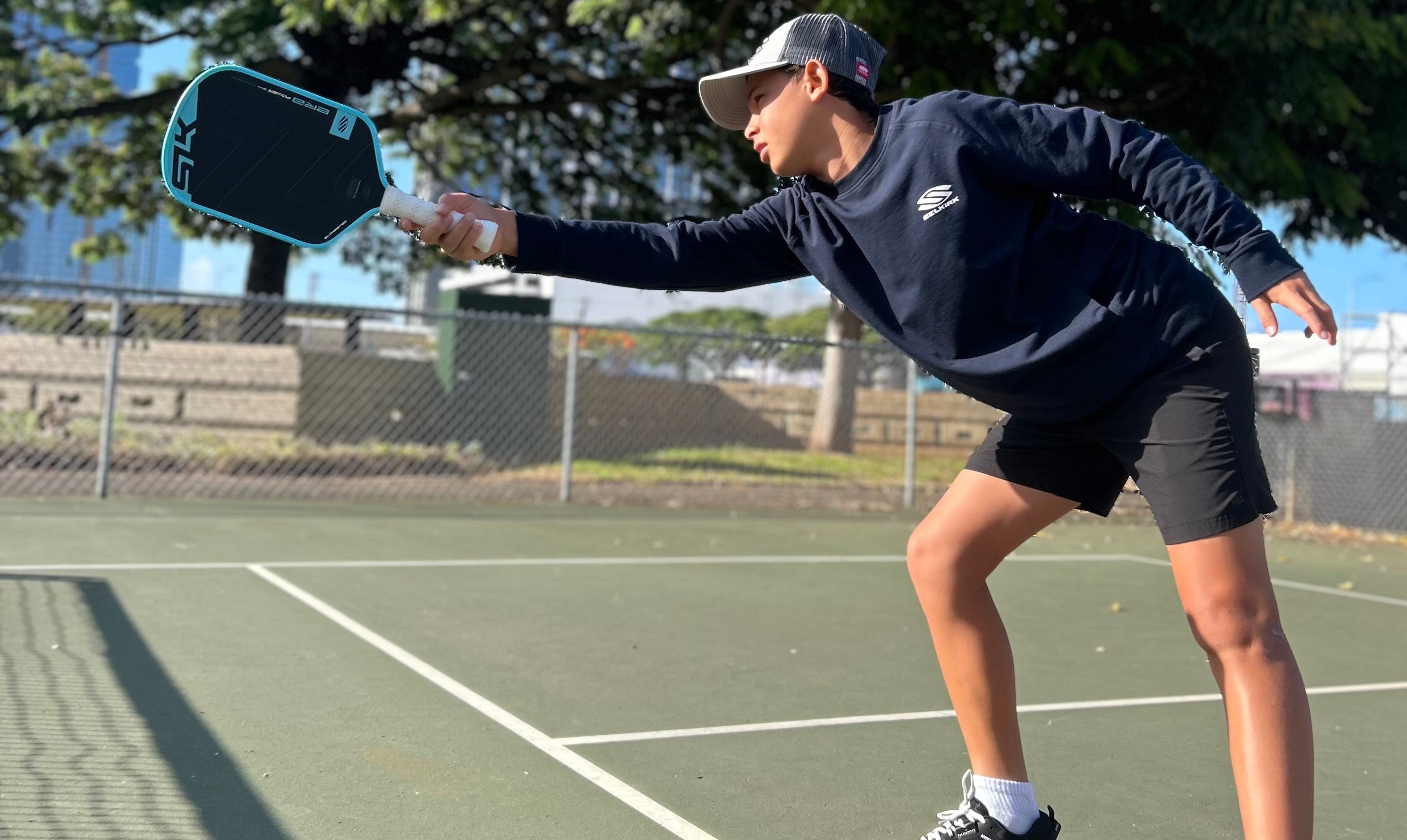 Newly signed Tama Shimabukuro hitting with the SLK Era