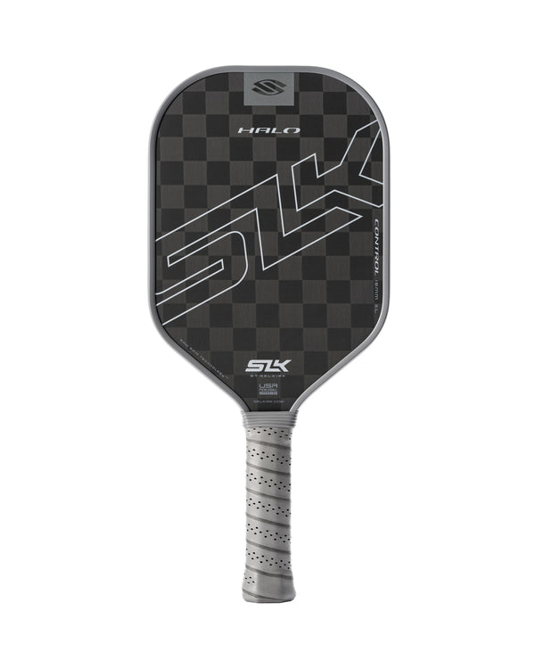Storm Gray SLK HALO Control - XL pickleball paddle, designed for control with a large sweet spot.