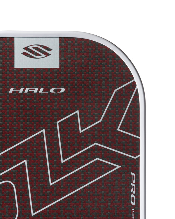 SLK HALO Pro XL Pickleball Paddle by Selkirk Sport in red.