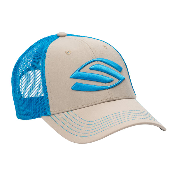 Selkirk AMPED trucker hat - blue.