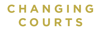 Changing Courts: The Jack Sock Story logo for Selkirk Studios pickleball documentary series.