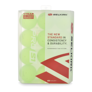 SELKIRK 12 COUNT PRO S1 THE NEW STANDARD IN CONSISTENCY & DURABILITY. EXPERIENCE THE FUTURE 1 YEAR NO-CRACK WARRANTY