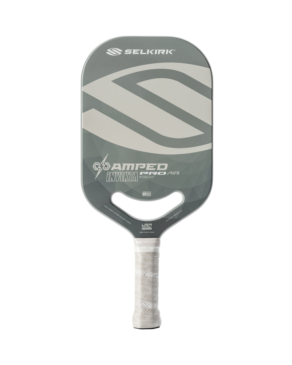 Introducing the Selkirk AMPED Pro Air Invikta Pickleball Paddle, with a blend of power and control. The AMPED Pro Air Invikta paddle from Selkirk Sport comes in red, purple, green, blue, and silver.
