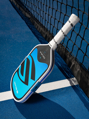 OMNI Hydro paddle leaning against the net