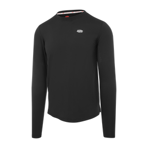 Black long sleeve athletic shirt from the Men's Pro Line collection, designed for pickleball.