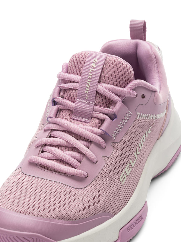 Selkirk Courtstrike women's pickleball shoes in pink purple.