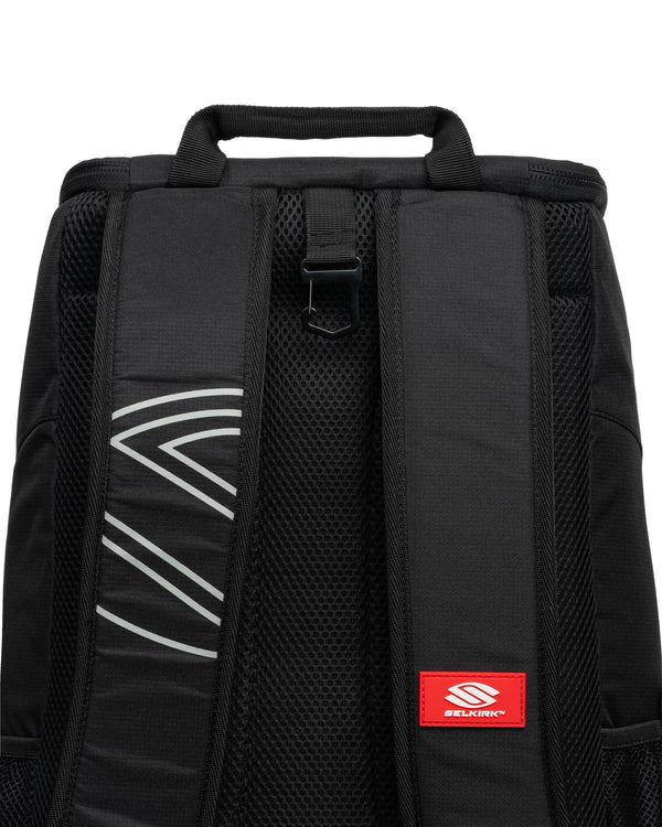 Selkirk Sport Core Line Team Bag Pickleball Backpack - new colors include black, grey, forest green, gold, and pink.