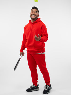 Selkirk Sport Essentials unisex embossed knit pickleball hoodie.
