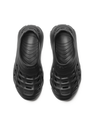 Top view of Selkirk Sport Renew Pickleball Recovery Shoe pair showing ventilated slip-on EVA foam upper and textured footbed