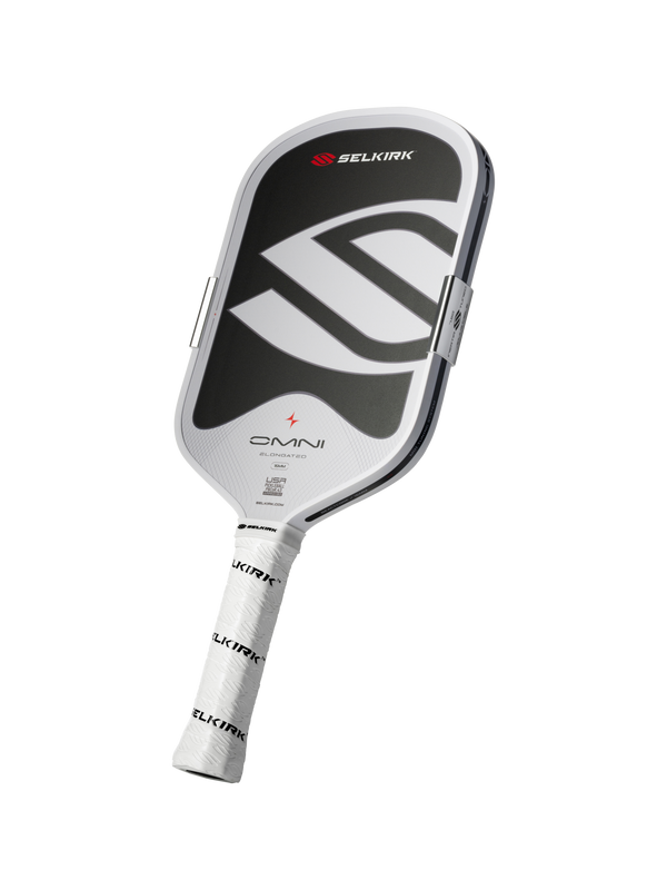 Selkirk OMNI pickleball paddle, Elongated Chalk, studio view 1