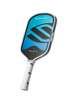 Selkirk OMNI pickleball paddle, Elongated Hydro, studio view 1